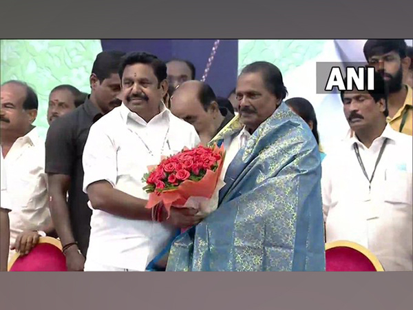  Tamil Magan Hussain elected as the AIADMK Presidium Chairman. (Photo/ANI)