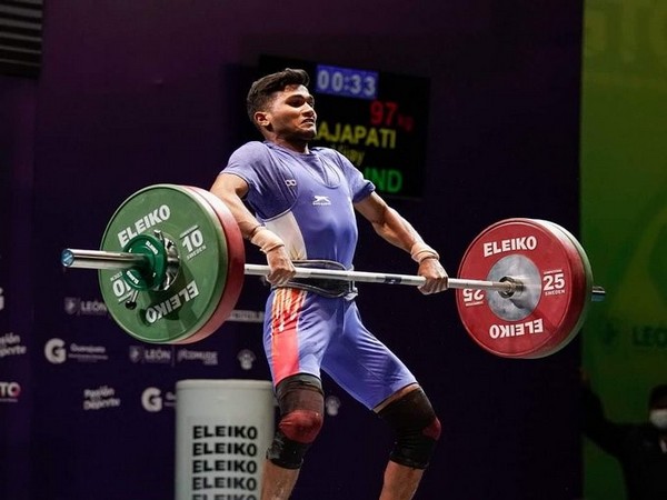  Indian weightlifter Vijay Prajapati (Photo/SAI Media-Twitter)