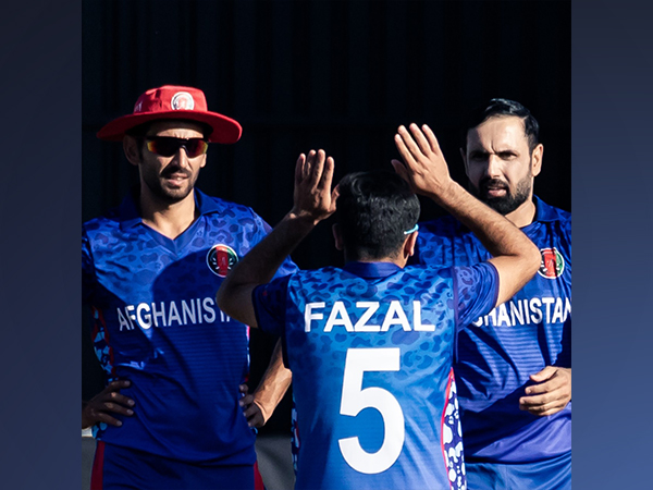 Afghanistan won the match thanks to their all-round display. (Photo- ICC Twitter)