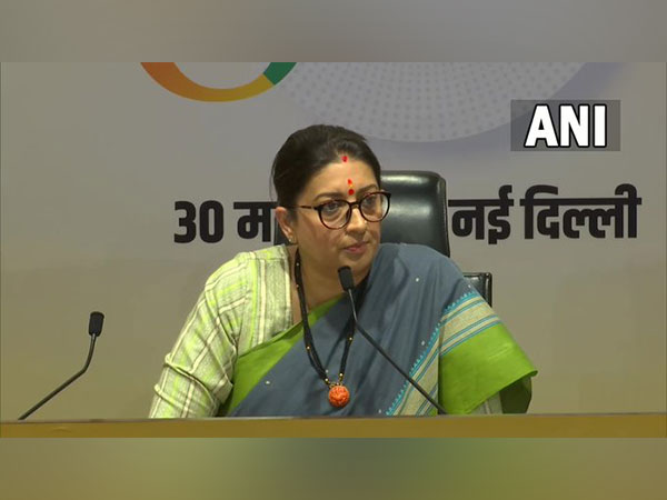 Union Minister Smriti Irani. (Photo/ANI)
