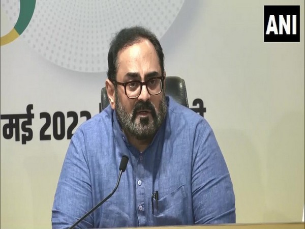 Union Minister Rajiv Chandra Shekhar (Photo:ANI)