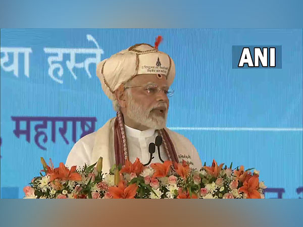 Prime Minister Narendra Modi in Pune (Photo/ANI)