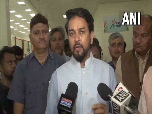 Union Minister Anurag Thakur (Photo:ANI)
