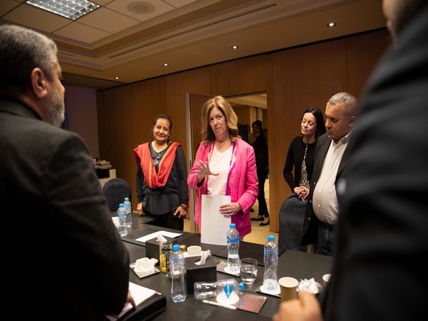 UN Secretary-General's Special Advisor on Libya Stephanie Williams in Cairo (Photo: Twitter)