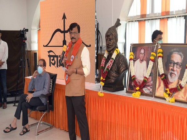 Shiv Sena leader Sanjay Raut (Picture credit: Sanjay RautTwitter)