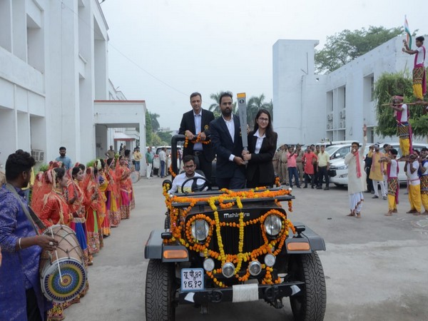Chess Olympiad Torch relay reaches Ayodhya (Photo/SAI Media-Twitter)
