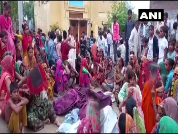 Visuals from Vikrampur village (Photo/ANI)