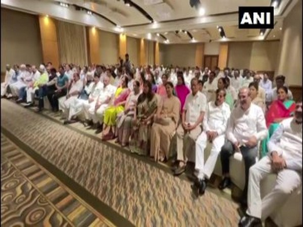 Visuals from the last night meeting. (Photo/ANI)