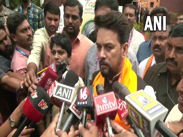 Union Minister Anurag Thakur (Photo/ANI)