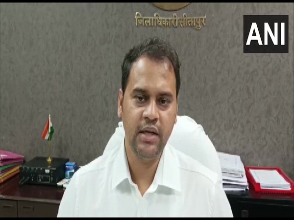 Sitapur DM Anuj Singh (Photo/ANI) 