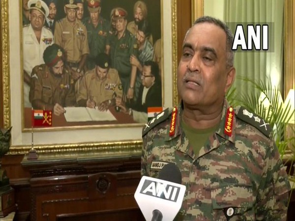 Indian Army chief General Manoj Pande (File Image/ANI)