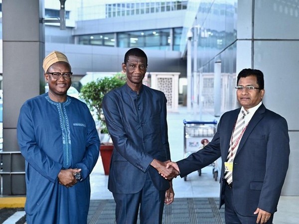 Gambian Vice President arrives in India, set to participate in CII-EXIM Bank Conclave (Photo Credit: MEA)