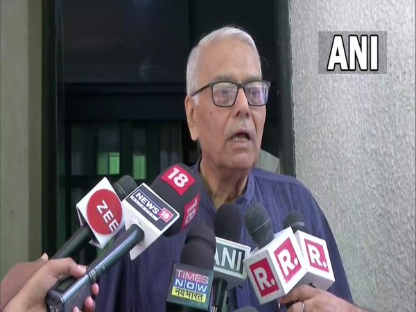 Opposition Presidential candidate Yashwant Sinha