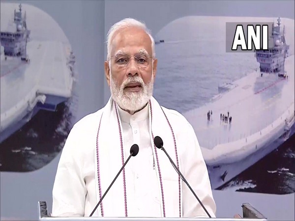 Prime Minister Narendra Modi at NIIO Seminar in New Delhi (Photo/ANI)