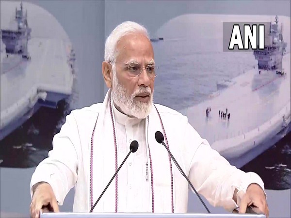 Prime Minister Narendra Modi at Dr Ambedkar International Centre (Photo/ANI)