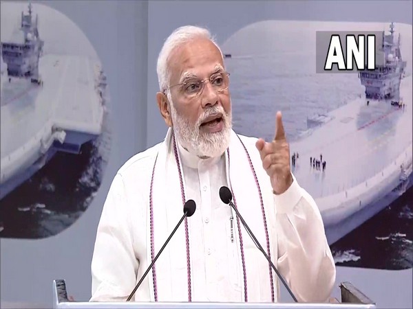 Prime Minister Narendra Modi at NIIO Seminar in New Delhi (Photo/ANI)