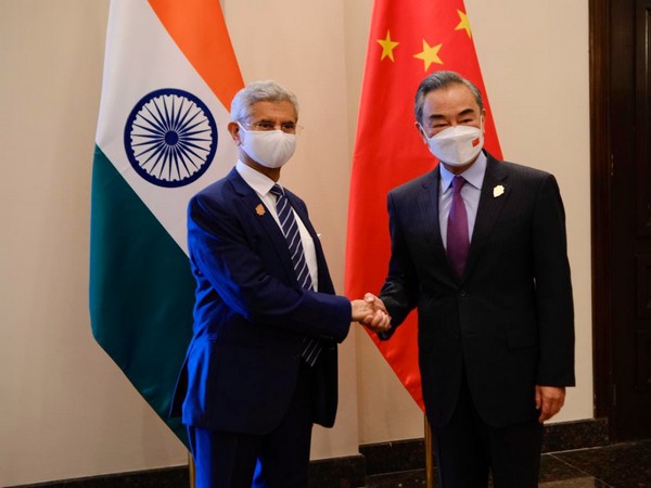 EAM Jaishankar with chinese counterpart Wang Yi