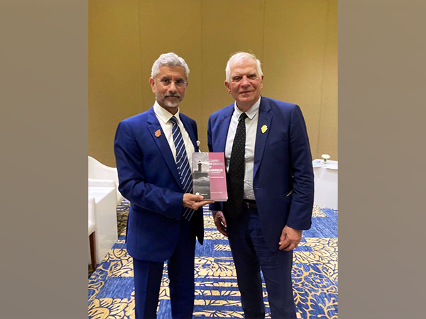 Jaishankar meets EU foreign policy chief Josep Borrell ahead of G20 Foreign Ministers Meeting (Twitter: Jaishankar)