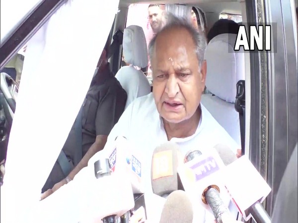 Rajasthan Chief Minister Ashok Gehlot (File Photo/ANI)