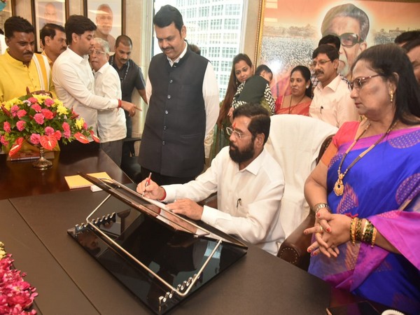  Maharashtra Chief Minister Eknath Shinde (Photo/ANI)
