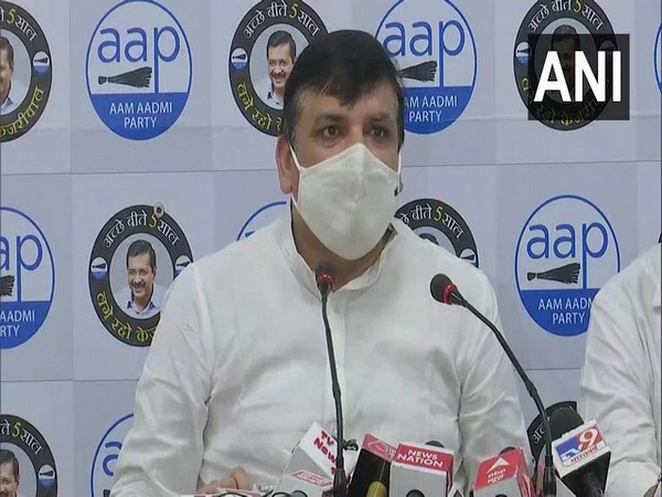 AAP MP Sanjay Singh (File Photo/ANI)