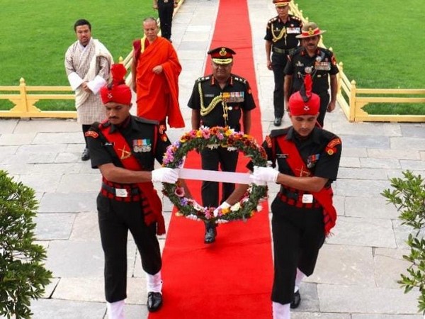 Army chief Gen Pande pays tribute to third King of Bhutan (Photo Credit: Indian Army)