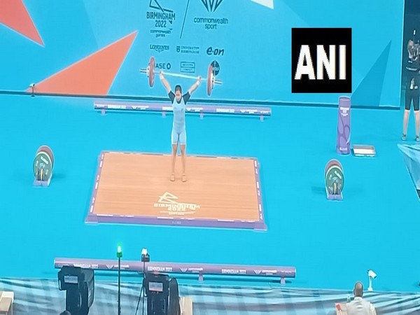 Indian weightlifter Bindyarani Devi (Photo: ANI)