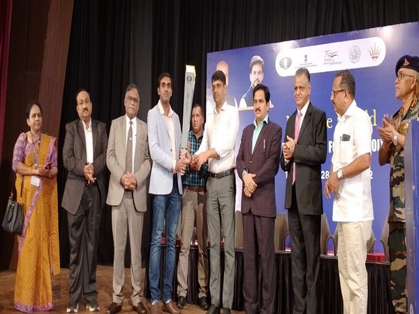 The torch at Mangaluru (Photo- SAI Media/ Twitter)