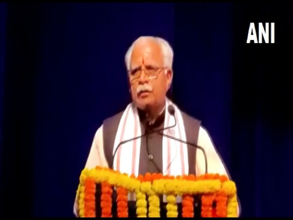 Haryana Chief Minister Manohar Lal Khattar (Photo:ANI)