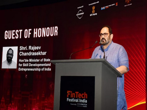 Union Minister of State for Electronics and Information Technology Rajeev Chandrasekhar