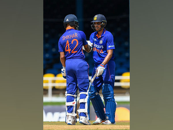 Shikhar Dhawan and Shubman Gill (Photo/BCCI-Twitter)