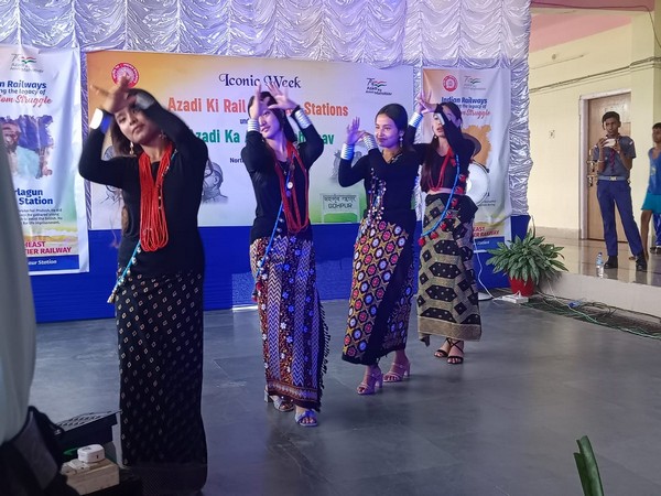 'Azadi Ki Rail Gadi Aur Station' celebration at  Naharlagun railway station in Arunachal Pradesh