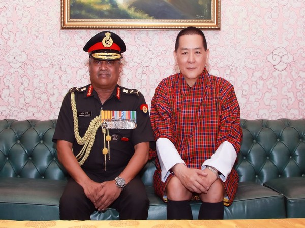 Army Chief Gen Pandey calls on Bhutan's fourth King (Photo Credit: Indian Army)