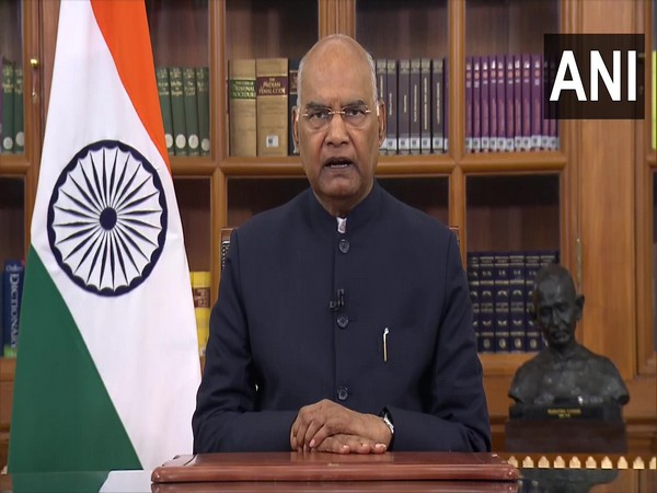 President Ram Nath Kovind addressing the nation