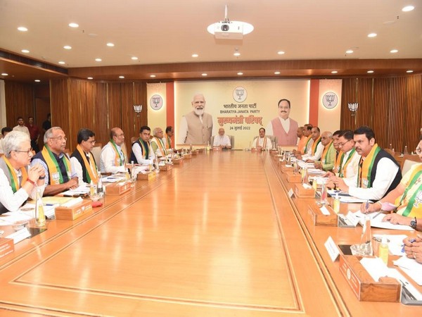 BJP Chief Ministers' Council meeting (Photo:Twitter/Basavaraj S Bommai)