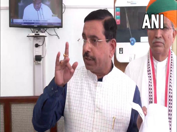 Union Parliamentary Affairs Minister Pralhad Joshi (Photo/ANI)