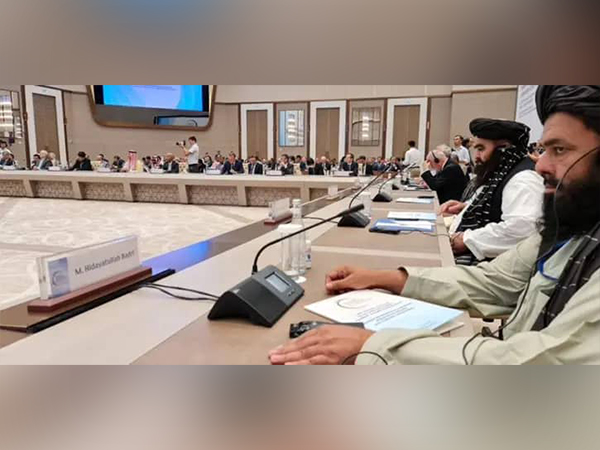 Taliban at Tashkent Conference (Image Credit: Twitter)
