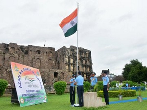 Visual from the Golconda Fort in Hyderabad (Pic credit:  PRO, Hyderabad, Ministry of Defence Twitter)