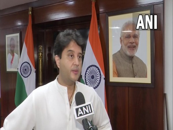 Civil Aviation Minister Jyotiraditya Scindia (File Photo/ANI)