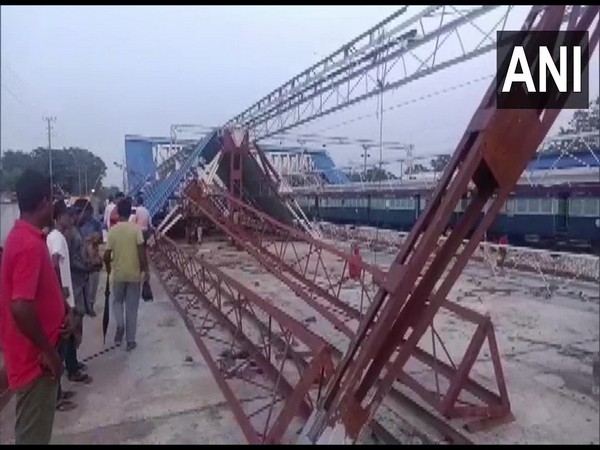 Visual from the Bongaigaon railway station (Photo:ANI)