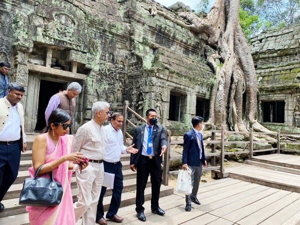 Jaishankar arrives Cambodia (Photo Credit - Reuters)