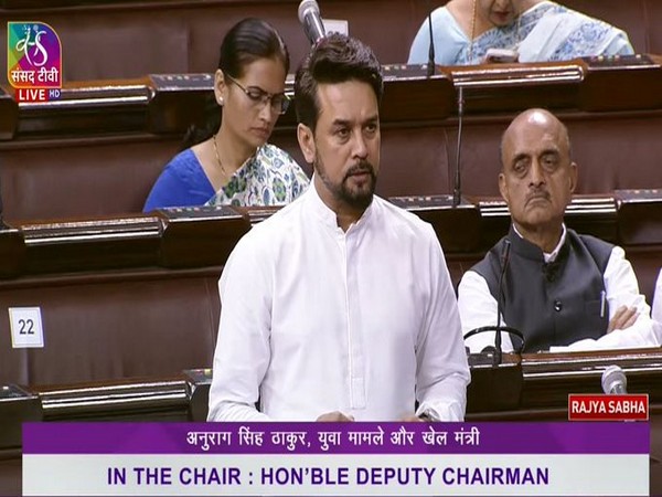 Union Minister Anurag Thakur (Photo/SansadTV)