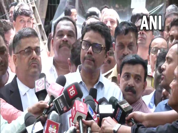 Sunil Raut, Shiv Sena MP Sanjay Raut's brother (Photo:ANI)