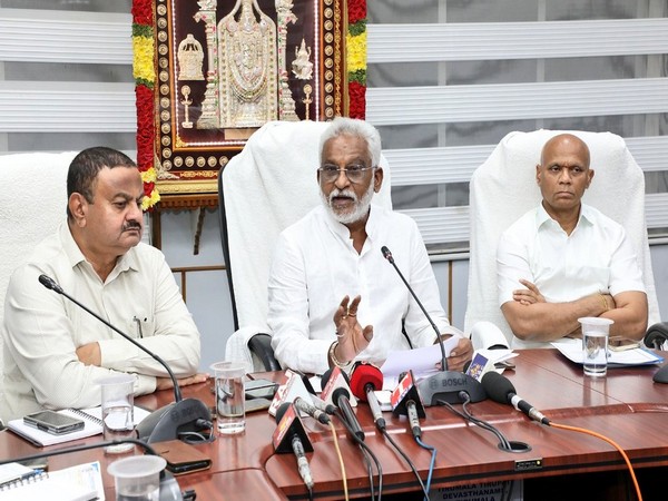 Y V Subba Reddy, Chairman, Tirumala Tirupati Devasthanams (Photo:Twitter/Y V Subba Reddy)