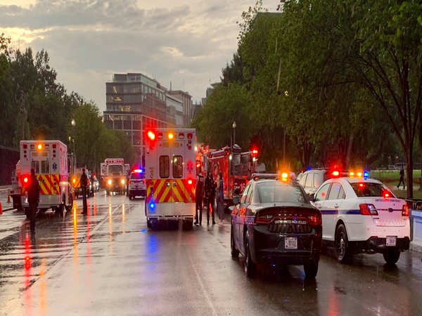 US: 3 killed and one injured in lightning strike near White House (Photo credit: DC Fire and EMS)