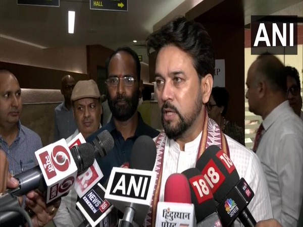 Union Minister Anurag Thakur (Photo/ANI)