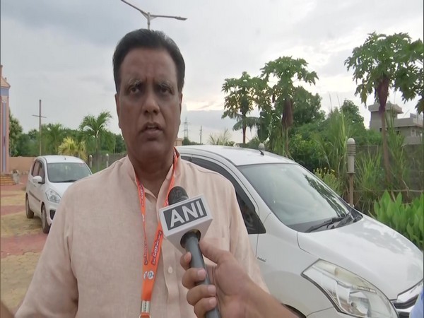 Telangana BJP spokesperson NV Subhash (Photo:ANI)