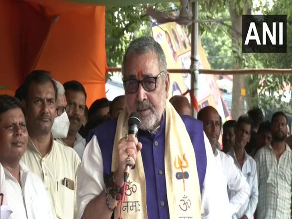 Minister of Panchayati Raj of India Giriraj Singh (Photo/ANI)