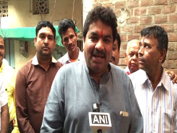 Sanjay Shukla, Congress MLA from Indore speaking to ANI. (Photo/ANI)  