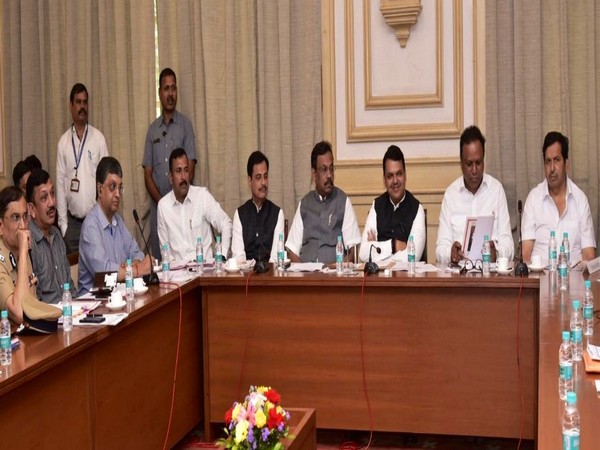 Chief Minister Devendra Fadnavis during a meeting on Wednesday
